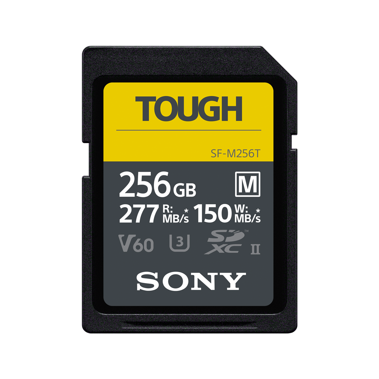 Tarjeta SD UHS-II de la serie SF-M con especificación TOUGH