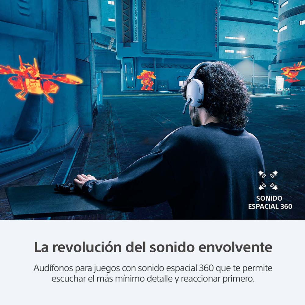 Sony INZONE H3 MDR-G300 Blanco, foto 3