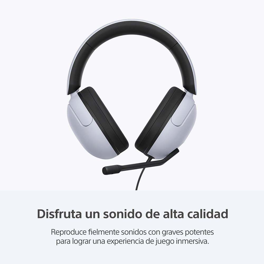 Sony INZONE H3 MDR-G300 Blanco, foto 4