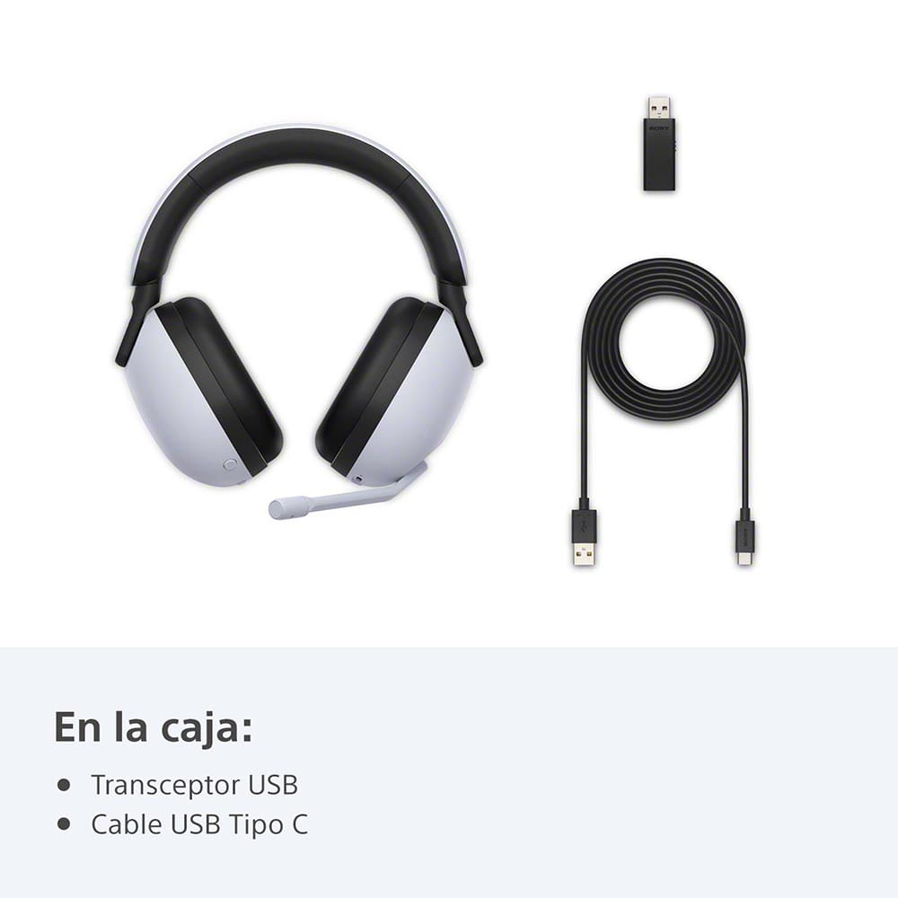 Sony INZONE H9 WH-G900N Blanco, foto 8