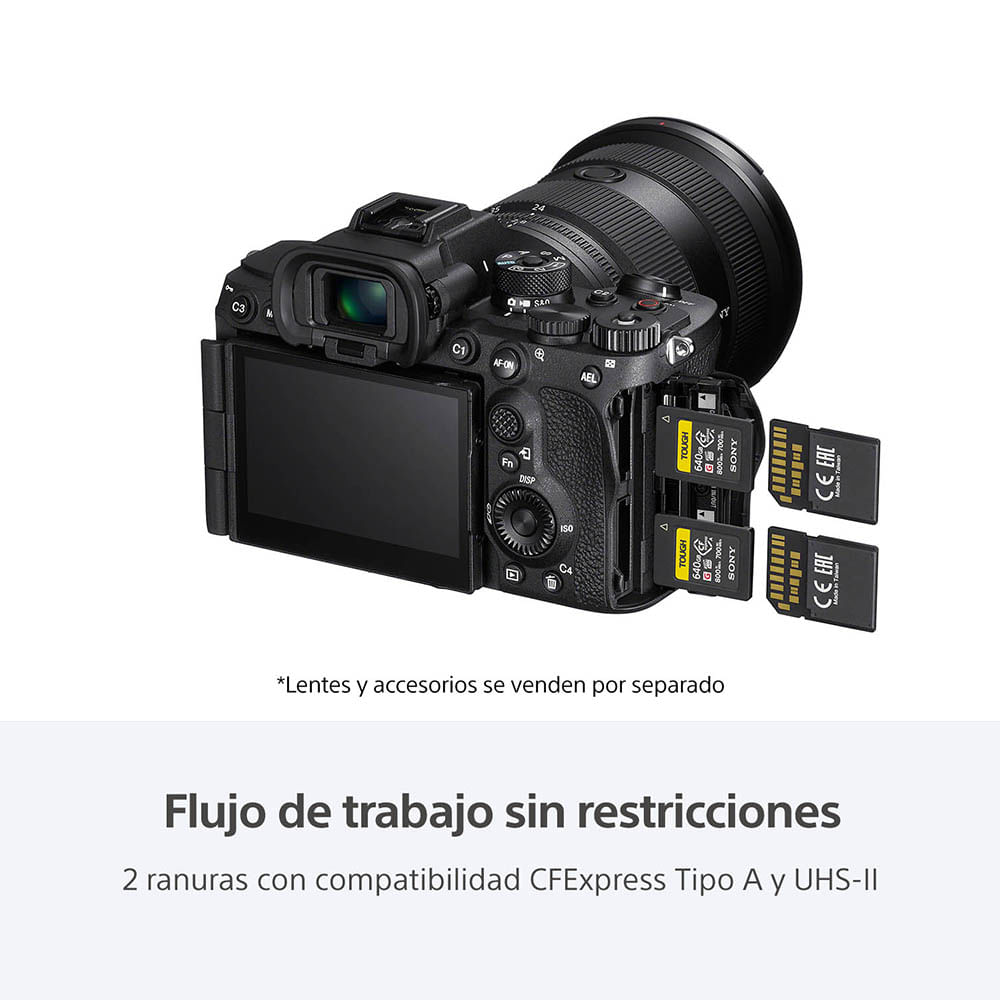 Sony a7R V Cuerpo Negro, foto 10