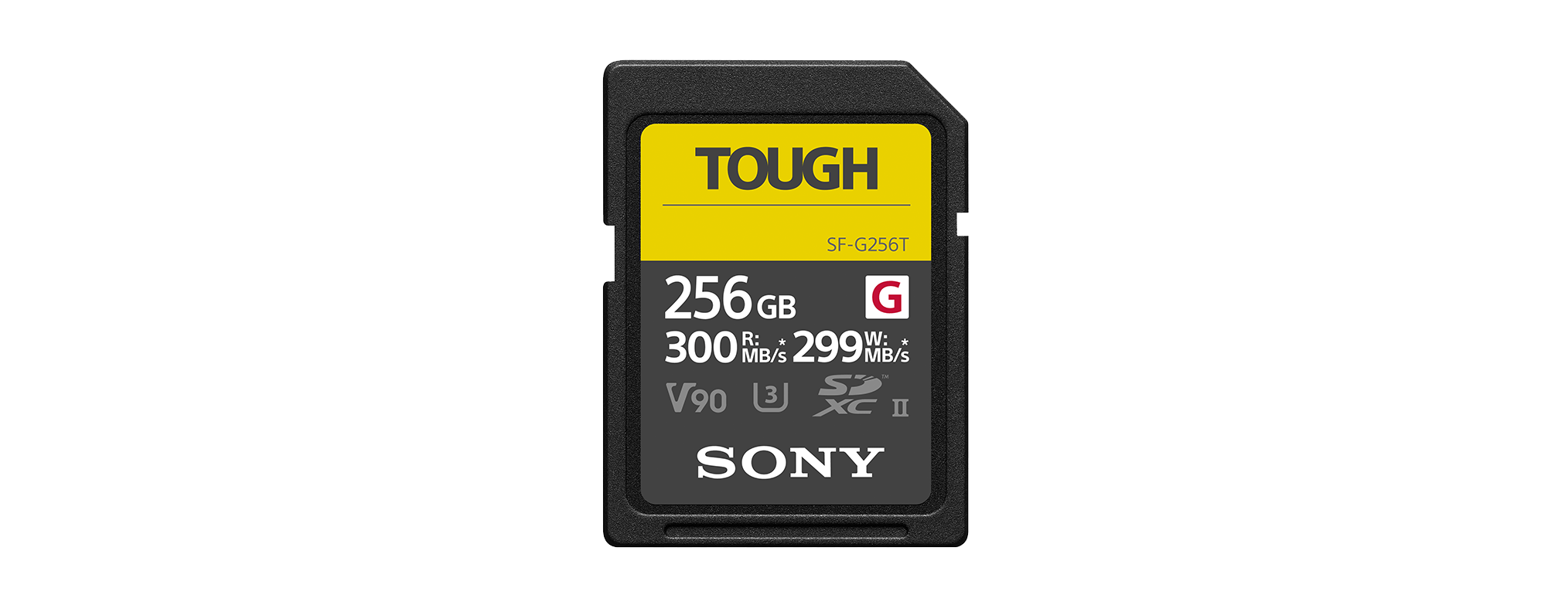 SONY Serie SF-G con especificación TOUGH