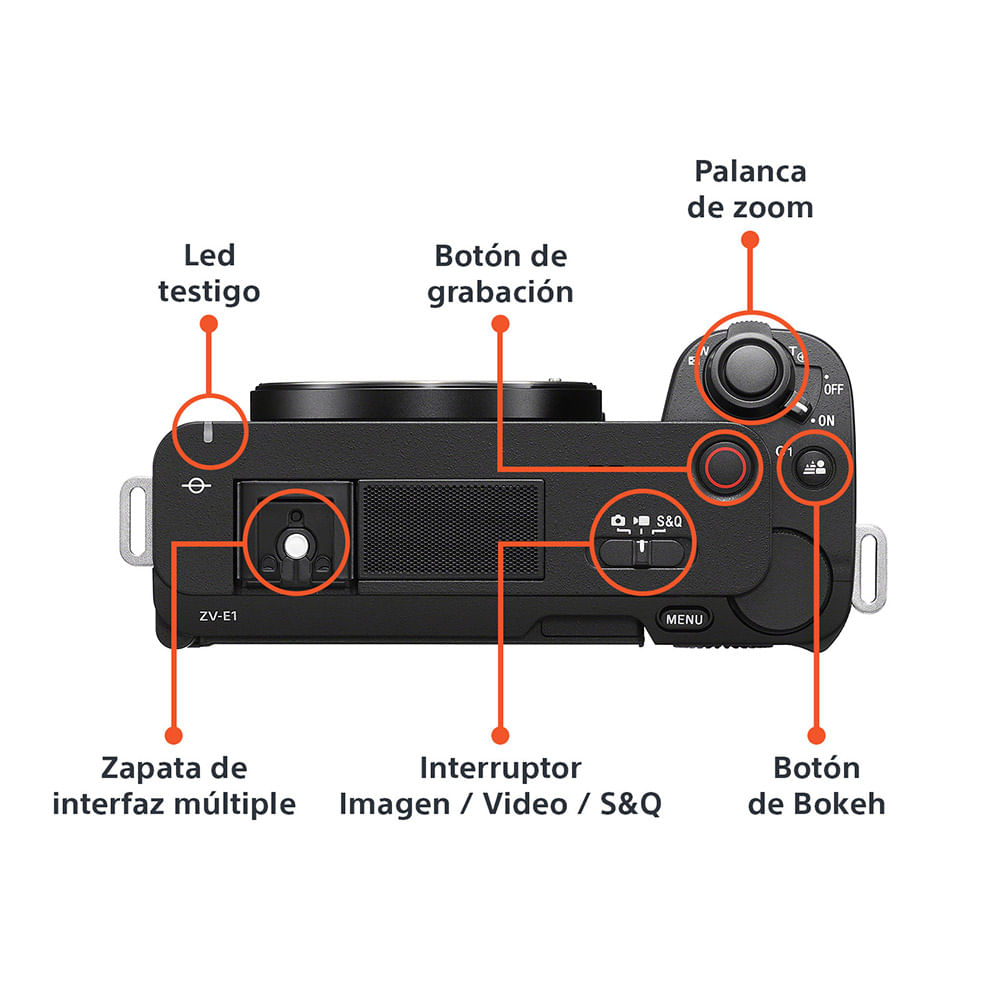 Sony ZV-E1 Cuerpo Negro, foto 4