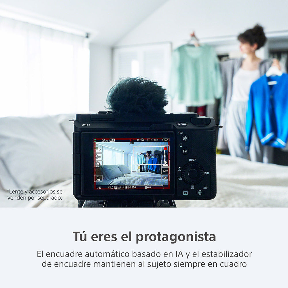 Sony ZV-E1 Cuerpo Negro, foto 10
