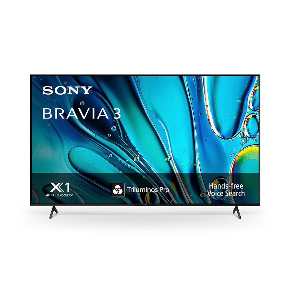 SONY BRAVIA 3 | 4K HDR Processor X1™ | 4K Ultra HD | Alto rango dinámico (HDR) | Smart TV (Google TV)