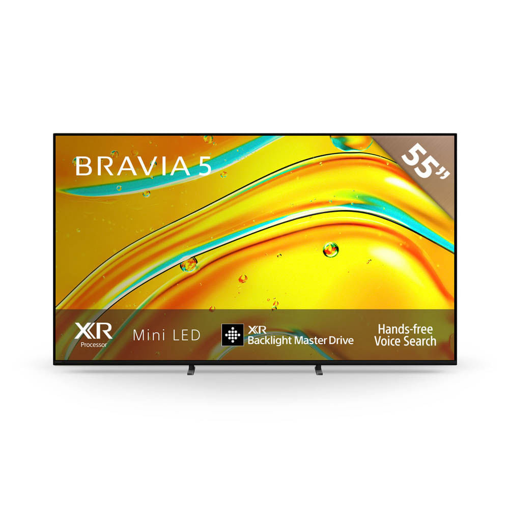 SONY BRAVIA 5 | Procesador XR | Mini LED | 4K Ultra HD | Alto rango dinámico (HDR) | Smart TV (Google TV)
