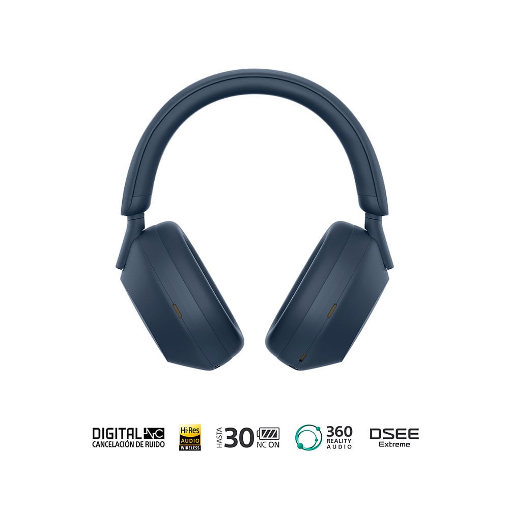 Sony WH-1000XM5 Wireless Noise-Canceling Headphone - Blue