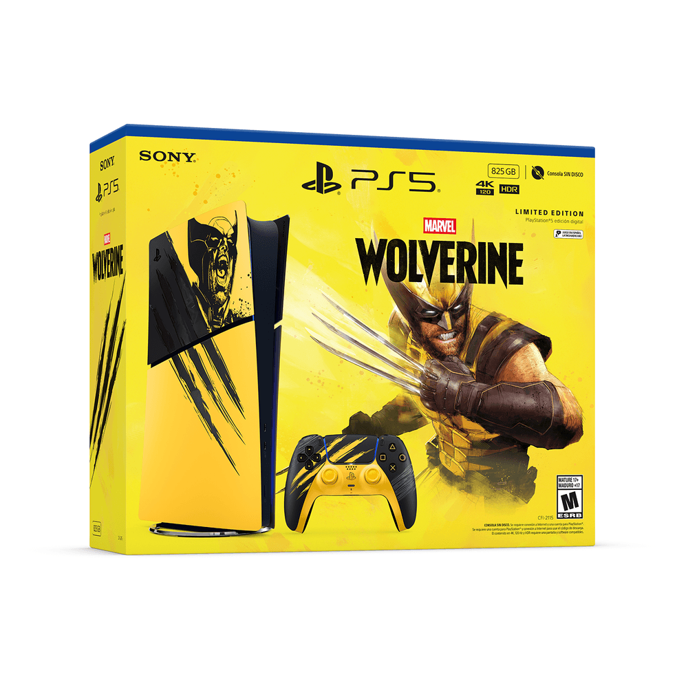 Sony PlayStation 5 Digital 825GB Marvel's Wolverine Limited Edition, foto 3